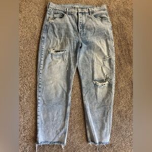 Women’s old navy sky-hi straight jeans extra high rise